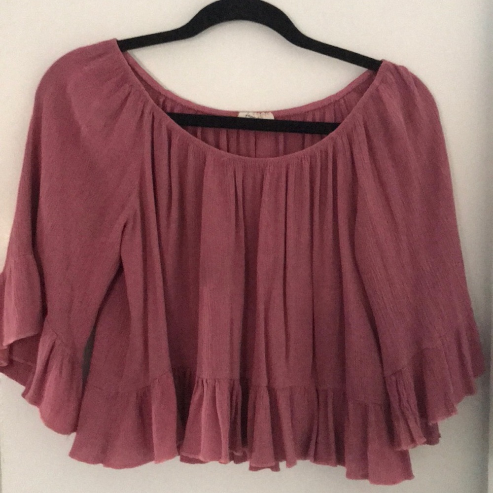 pink soft cute shirt